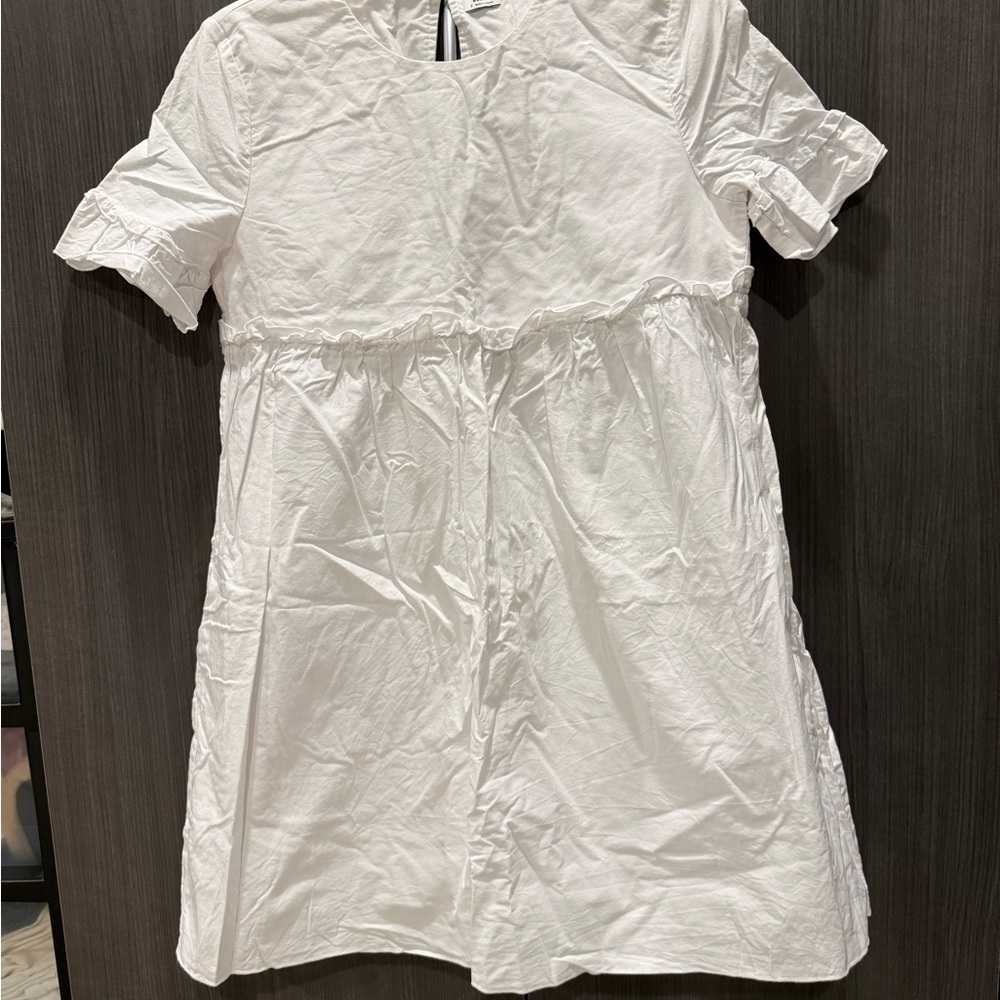 Sunday Best Ivory Short Sleeve Dress